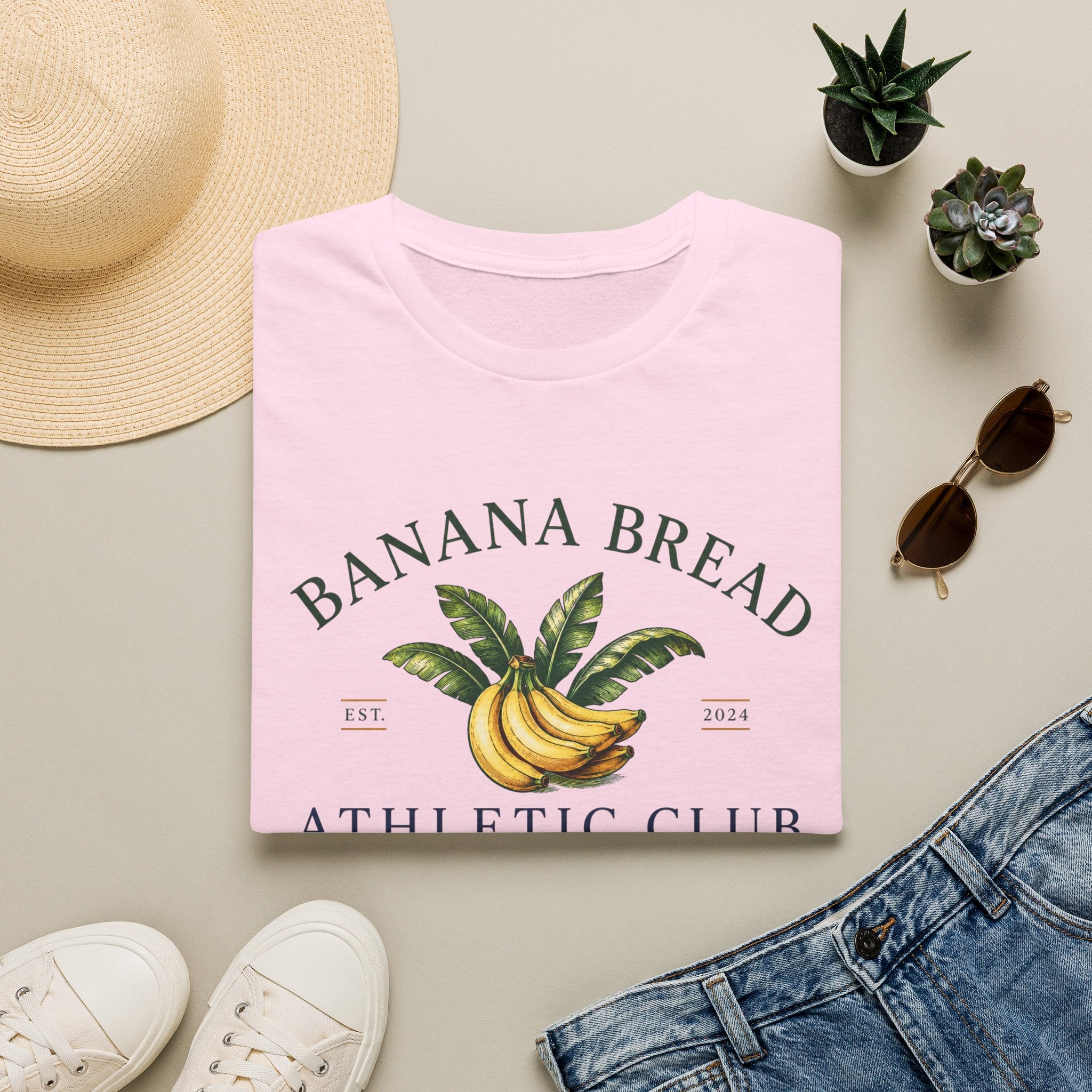 Banana Bread Athletic Club (Color) T-Shirt