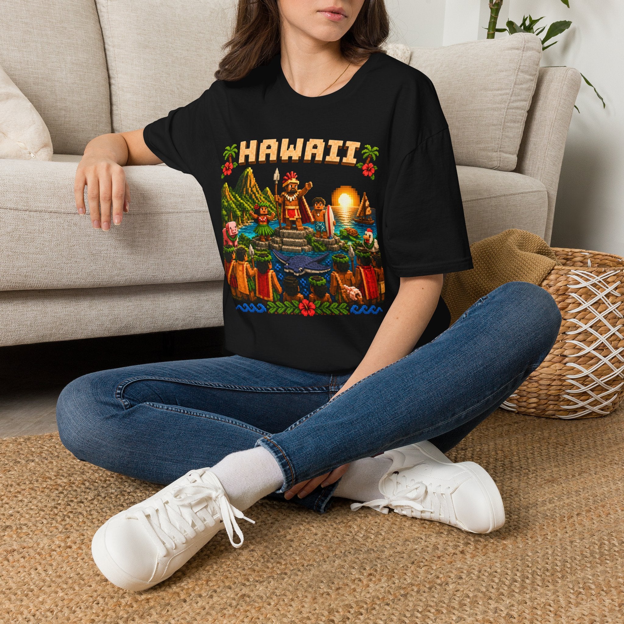 8-bit Hawaii T-Shirt