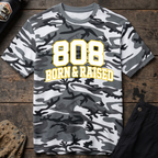 808 Born & Raised Camo T-Shirt