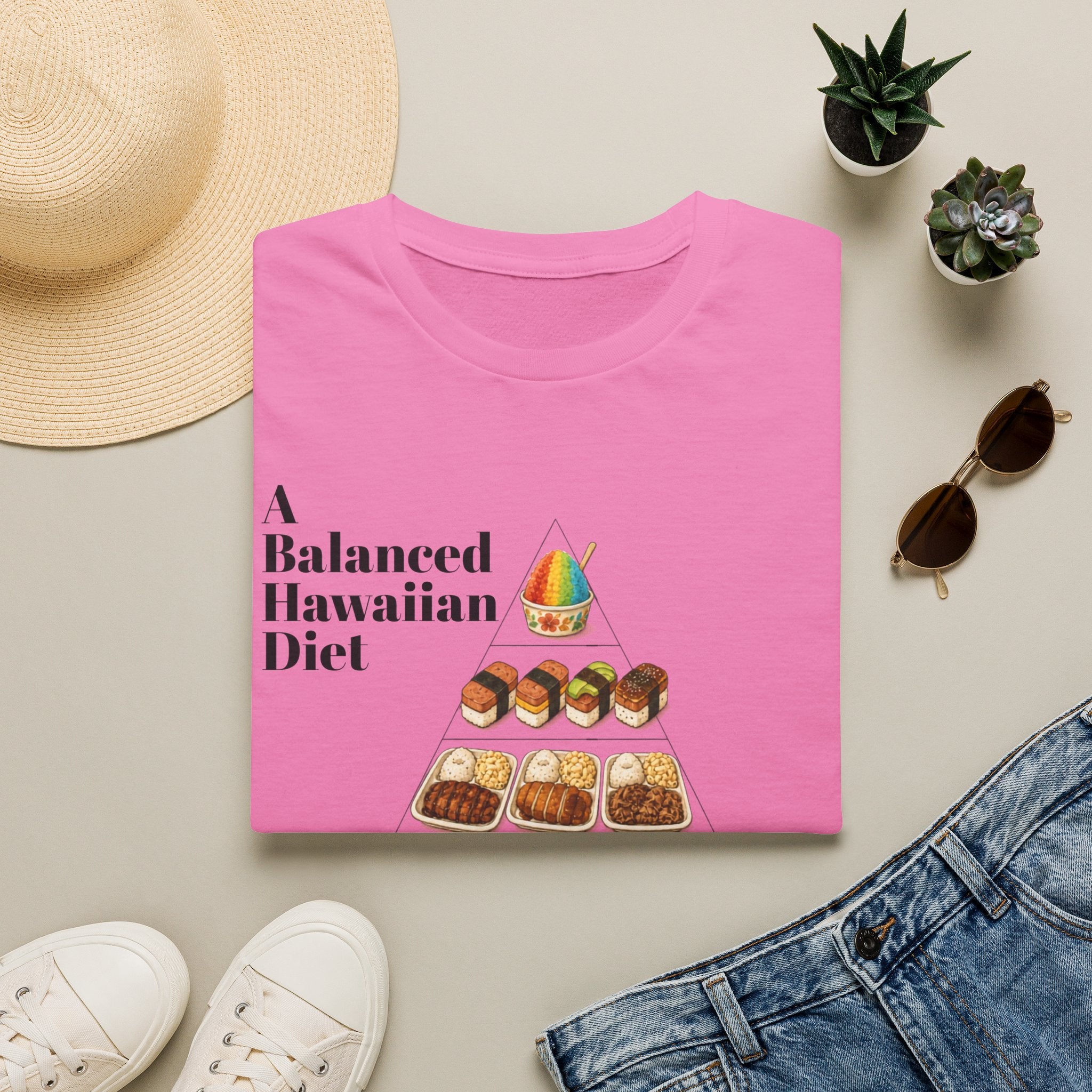 A Balanced Hawaiian Diet T-Shirt