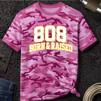 808 Born & Raised Camo T-Shirt