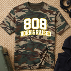 808 Born & Raised Camo T-Shirt