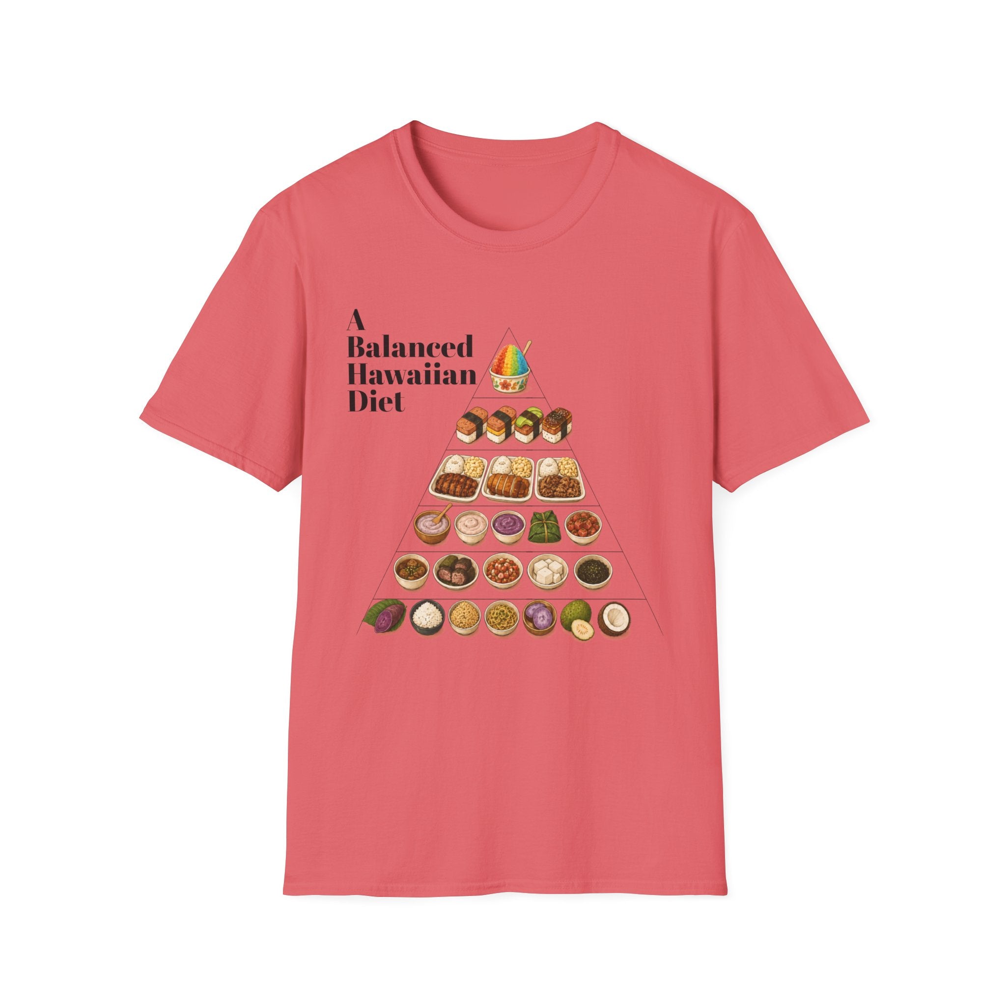 A Balanced Hawaiian Diet T-Shirt