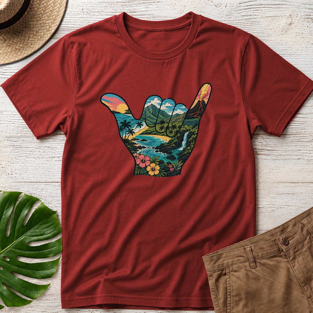 Shaka Surf Vintage Hawaiian T-Shirt
