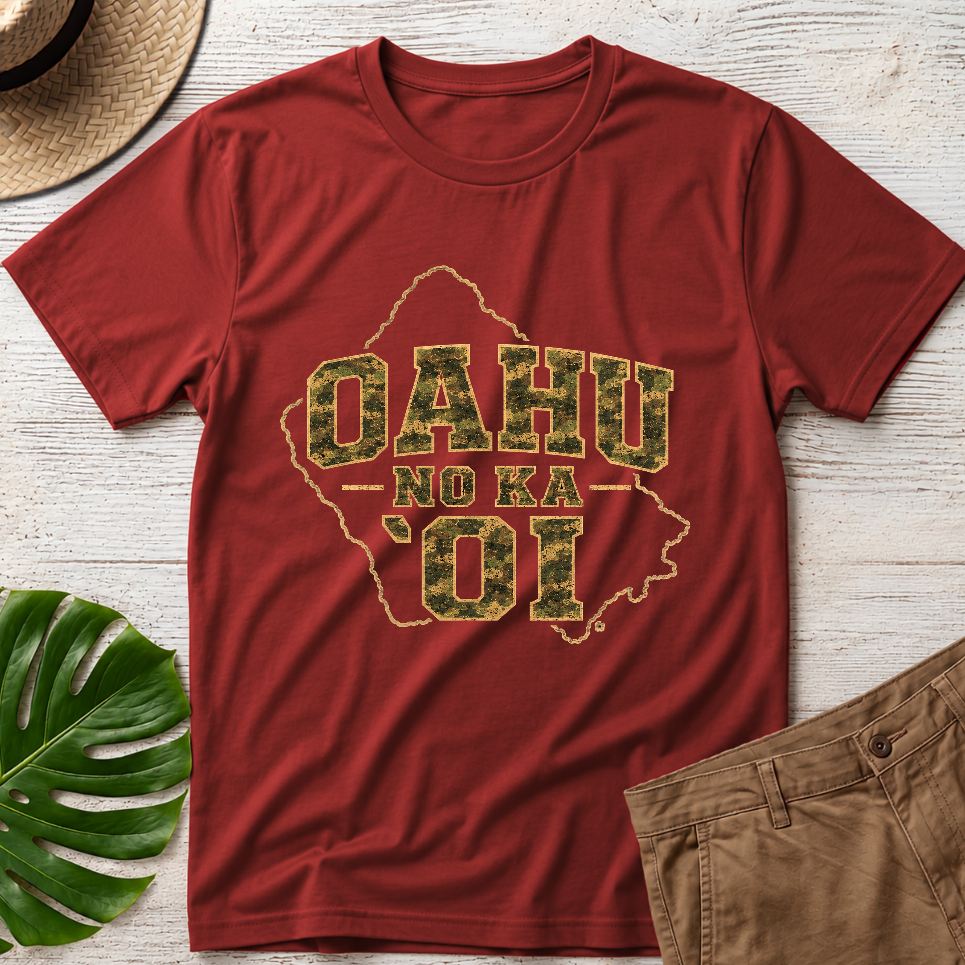 Oahu no ka 'oi Hawaiian T-Shirt