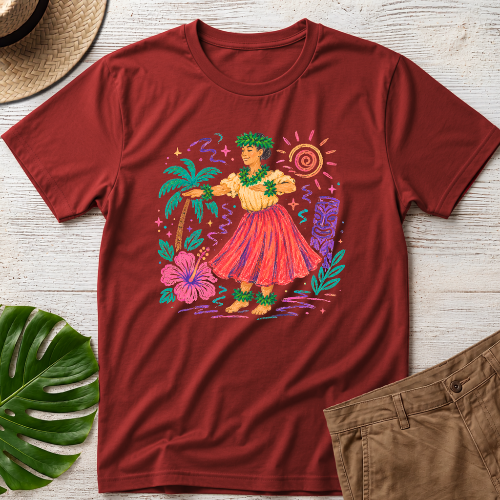 Hawaiian Hula Girl T-Shirt