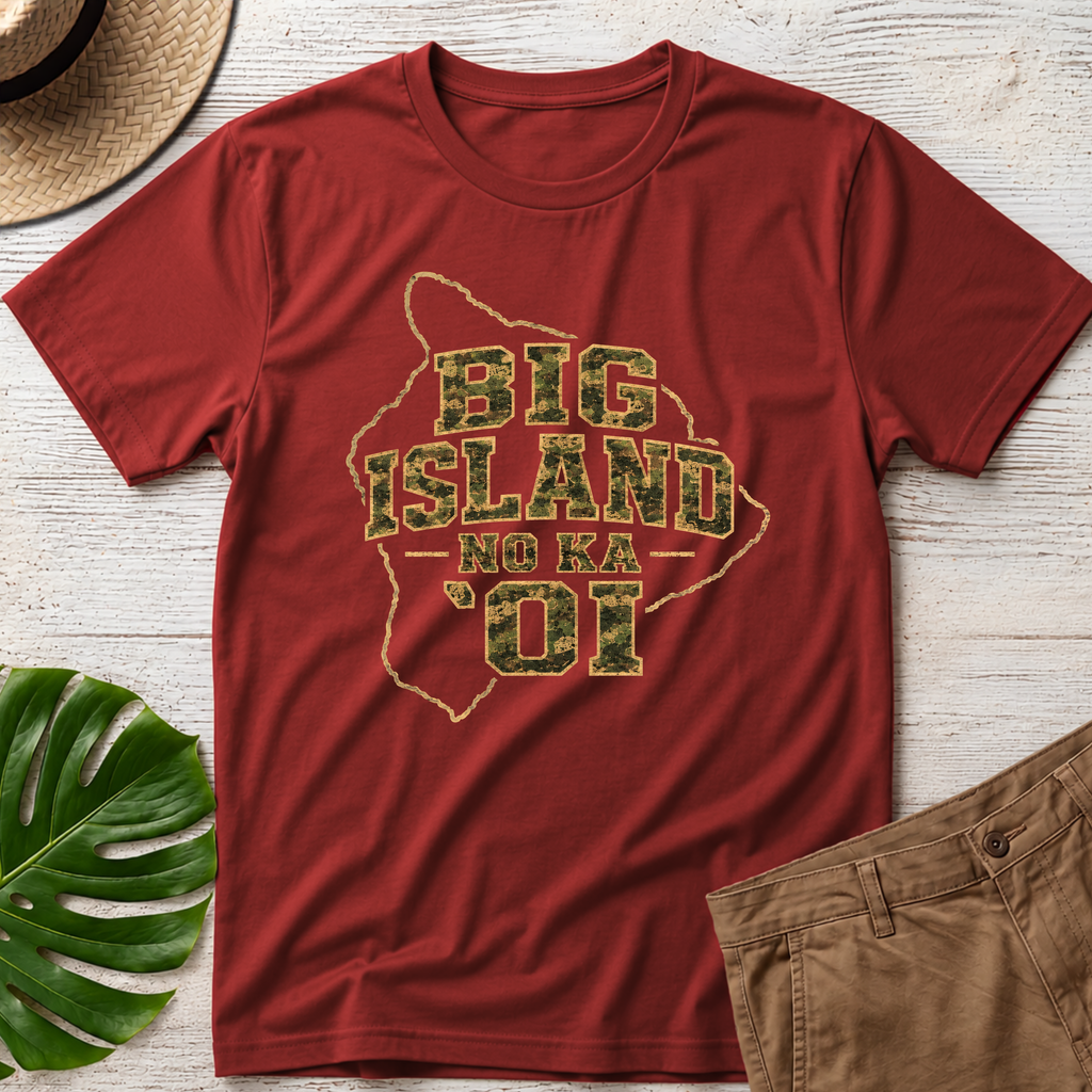 Big Island no ka 'oi Hawaiian T-Shirt