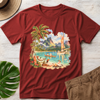Ghost Beach Sailboat T‑Shirt