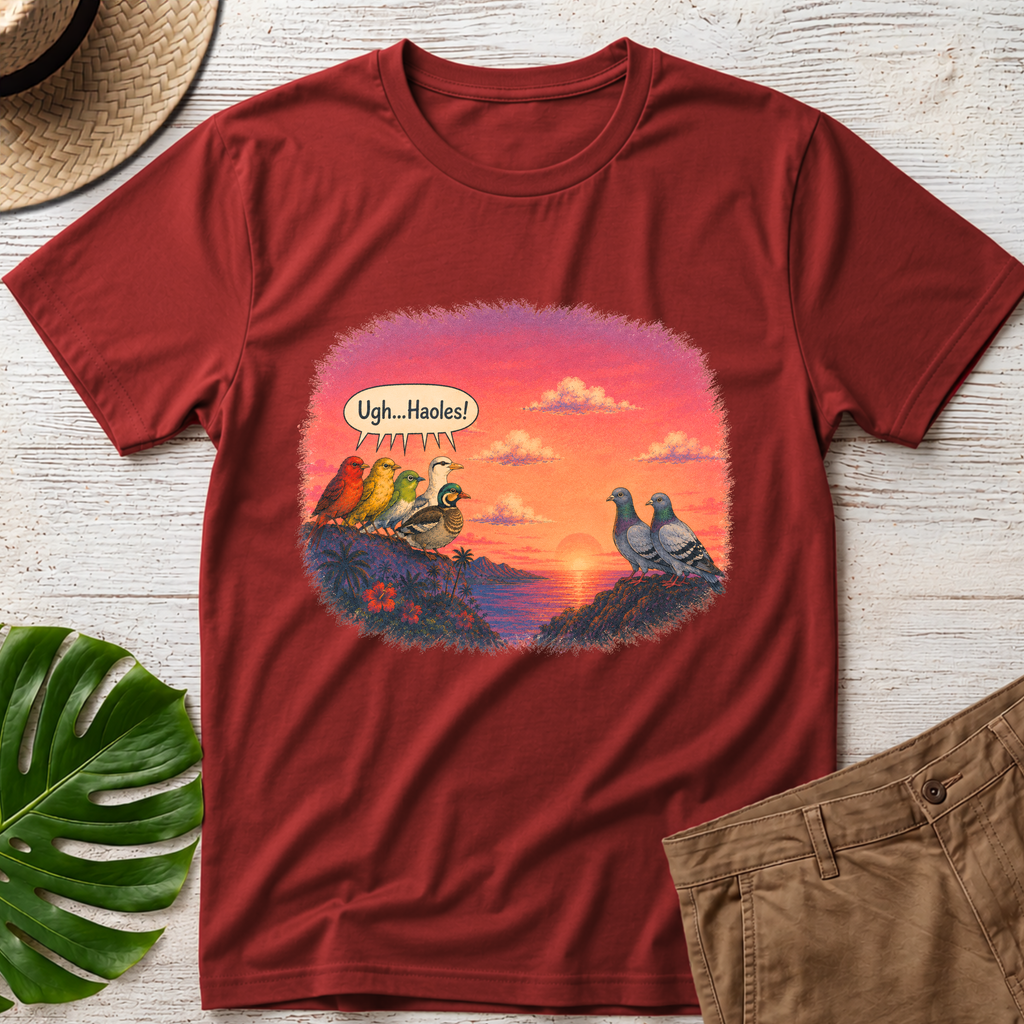 Annoyed Hawaiian Birds T-shirt