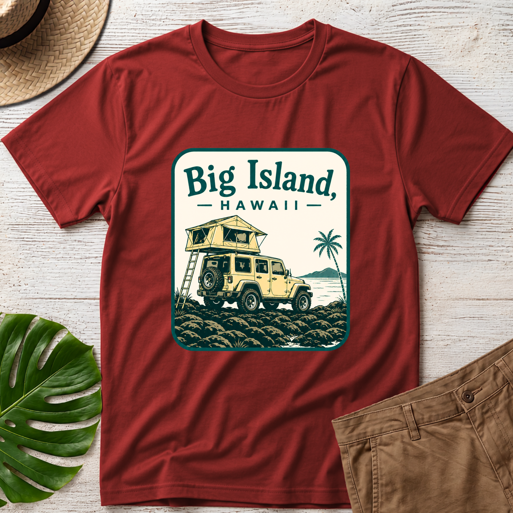 Vintage Jeep Big Island T-shirt