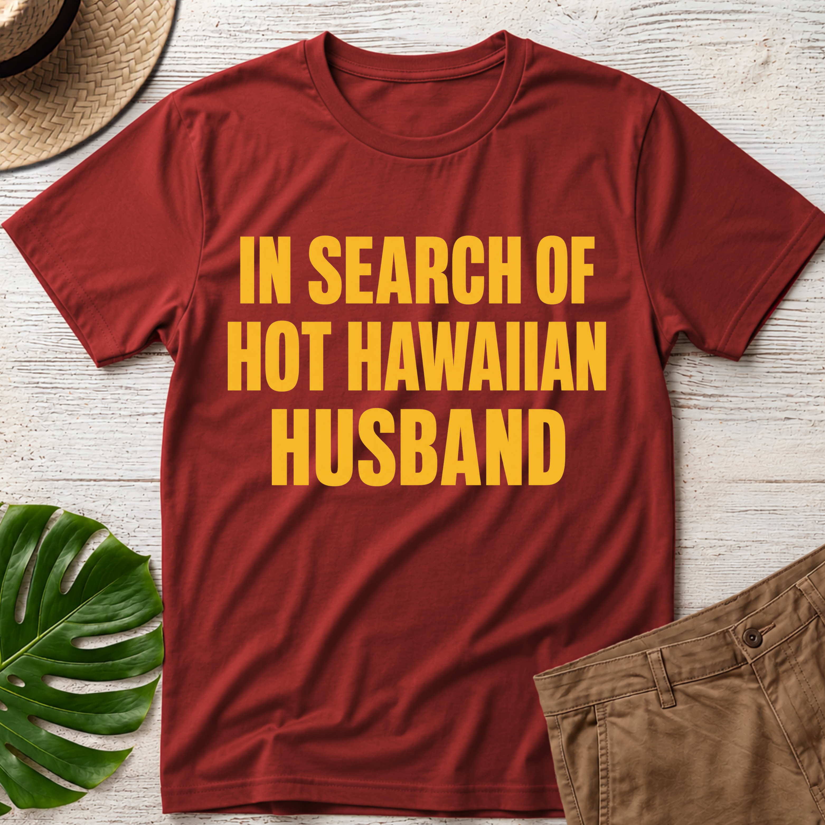 In search of Hawaiian T-Shirt