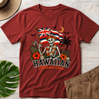 Hawaiian Skeleton Crew T-Shirt — Hawaiian Flag Skull Shirt