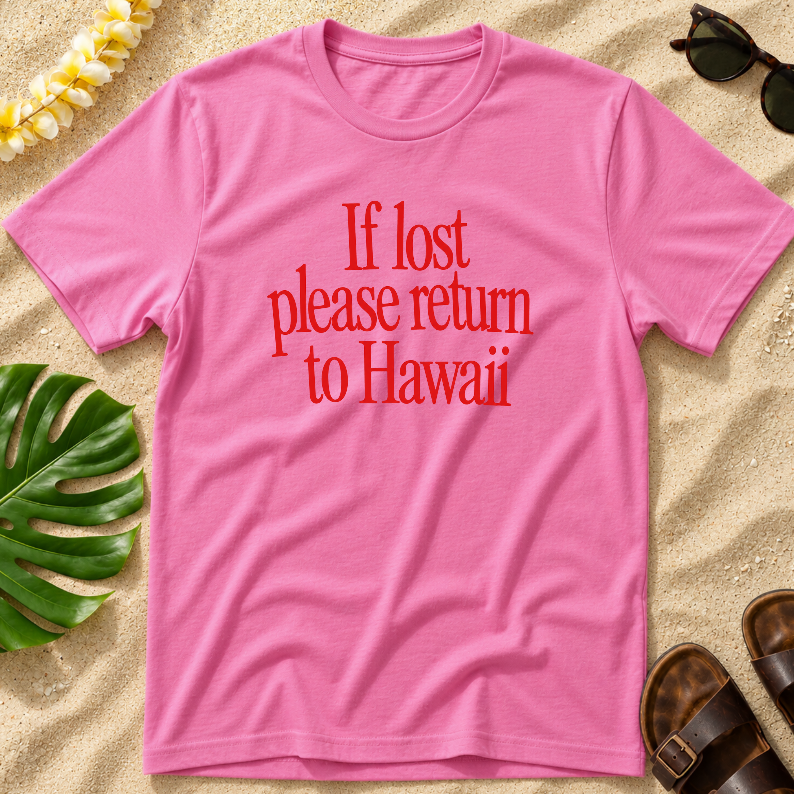 If lost please return to Hawaii T-Shirt