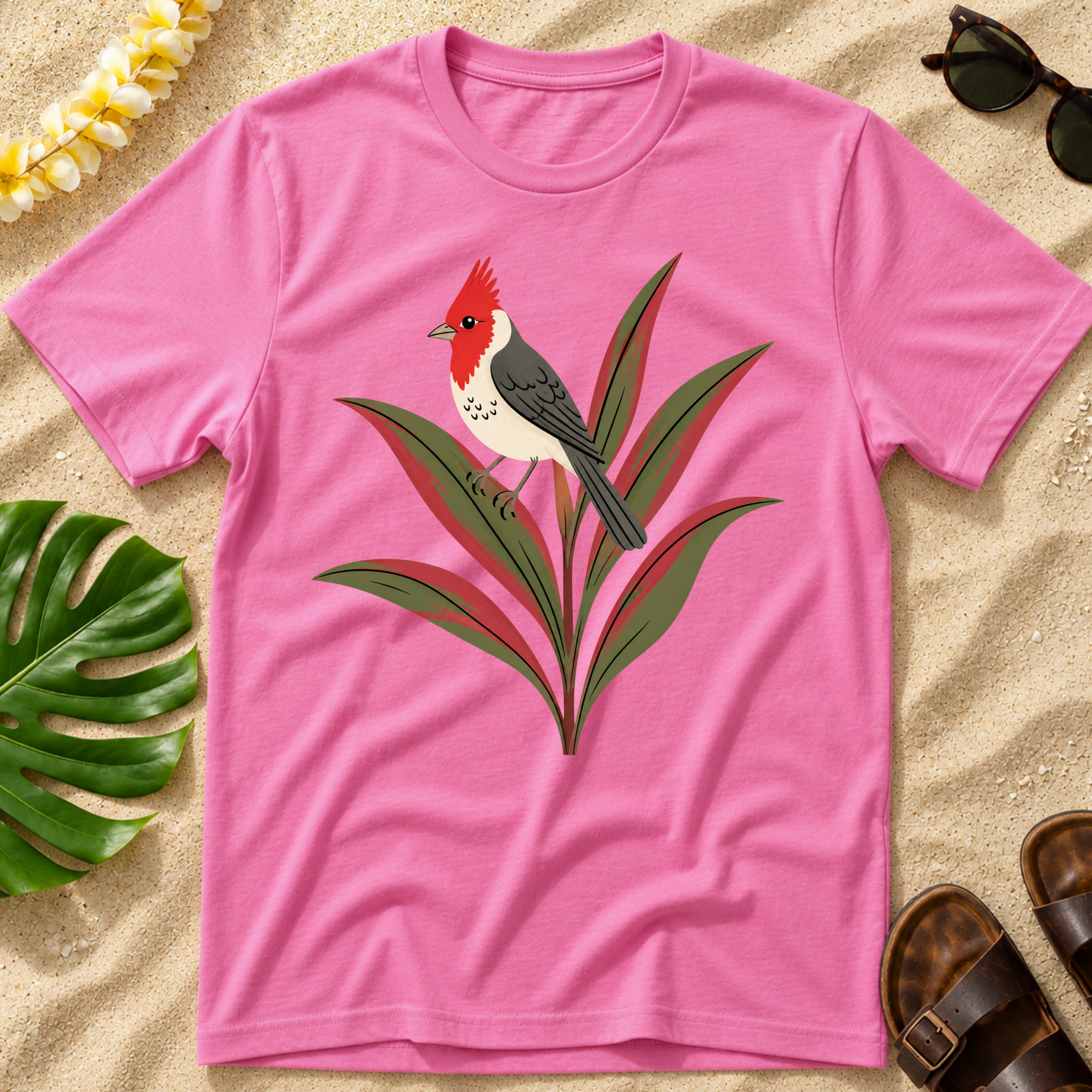 Hawaiian Red Cardinal T-Shirt