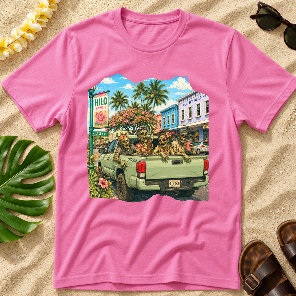 Hilo Pick-up Truck Halloween T-Shirt