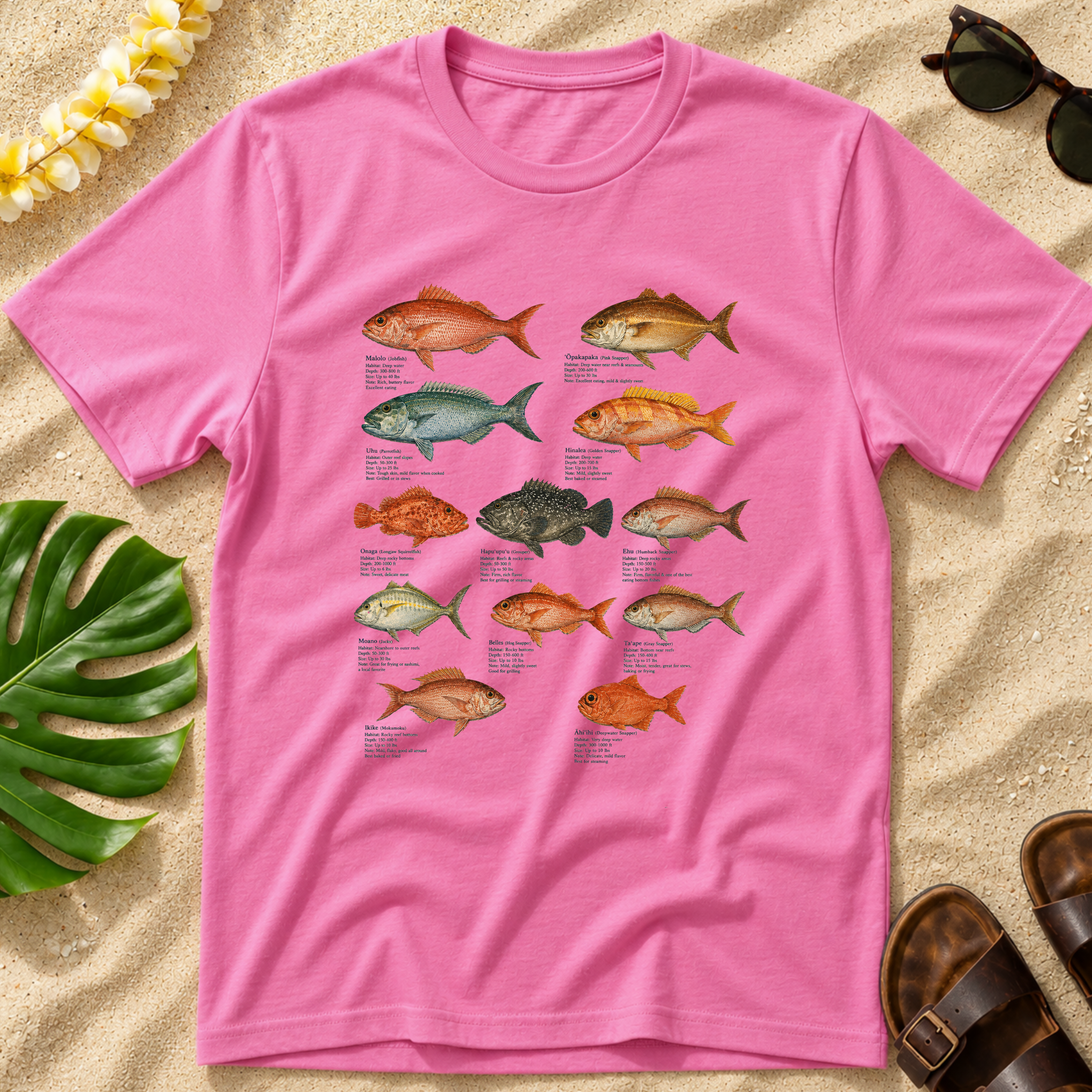 Fishes of Hawaii T-Shirt