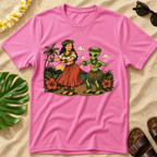 Hula Dancer & Alien  T-Shirt