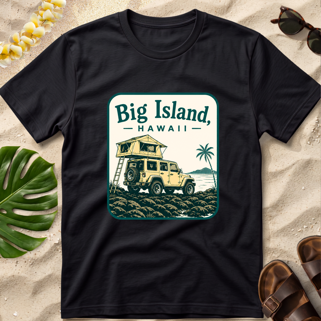Vintage Jeep Big Island T-shirt