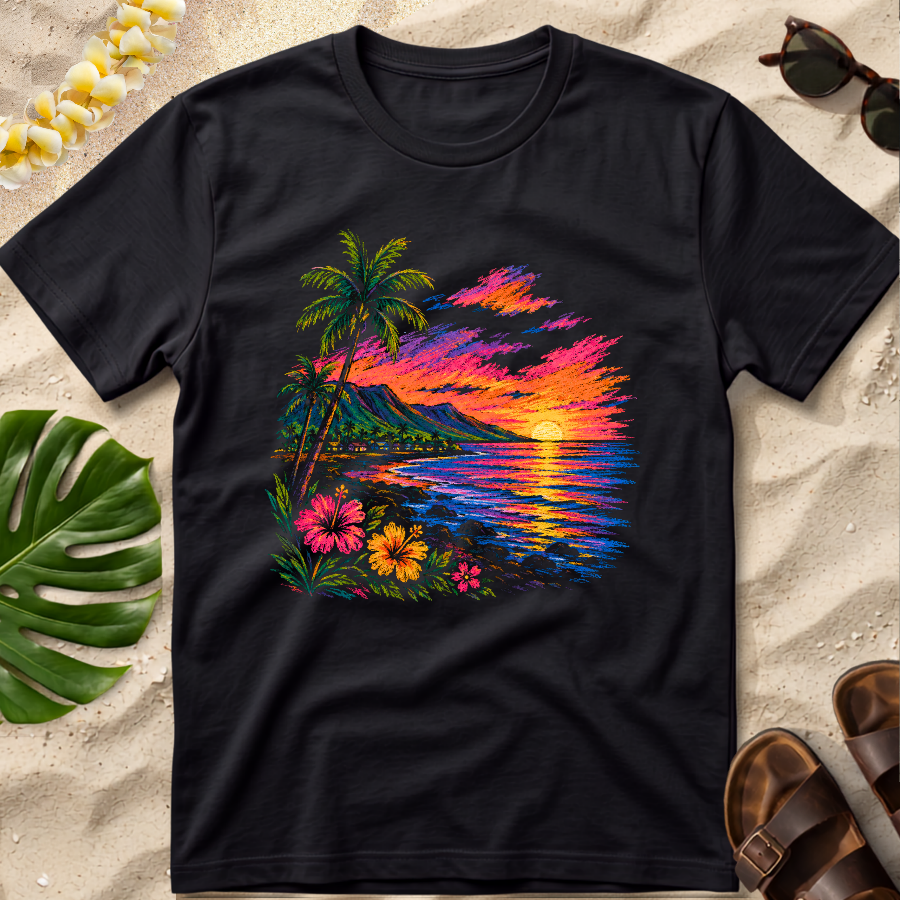 Kona Sunset Tee