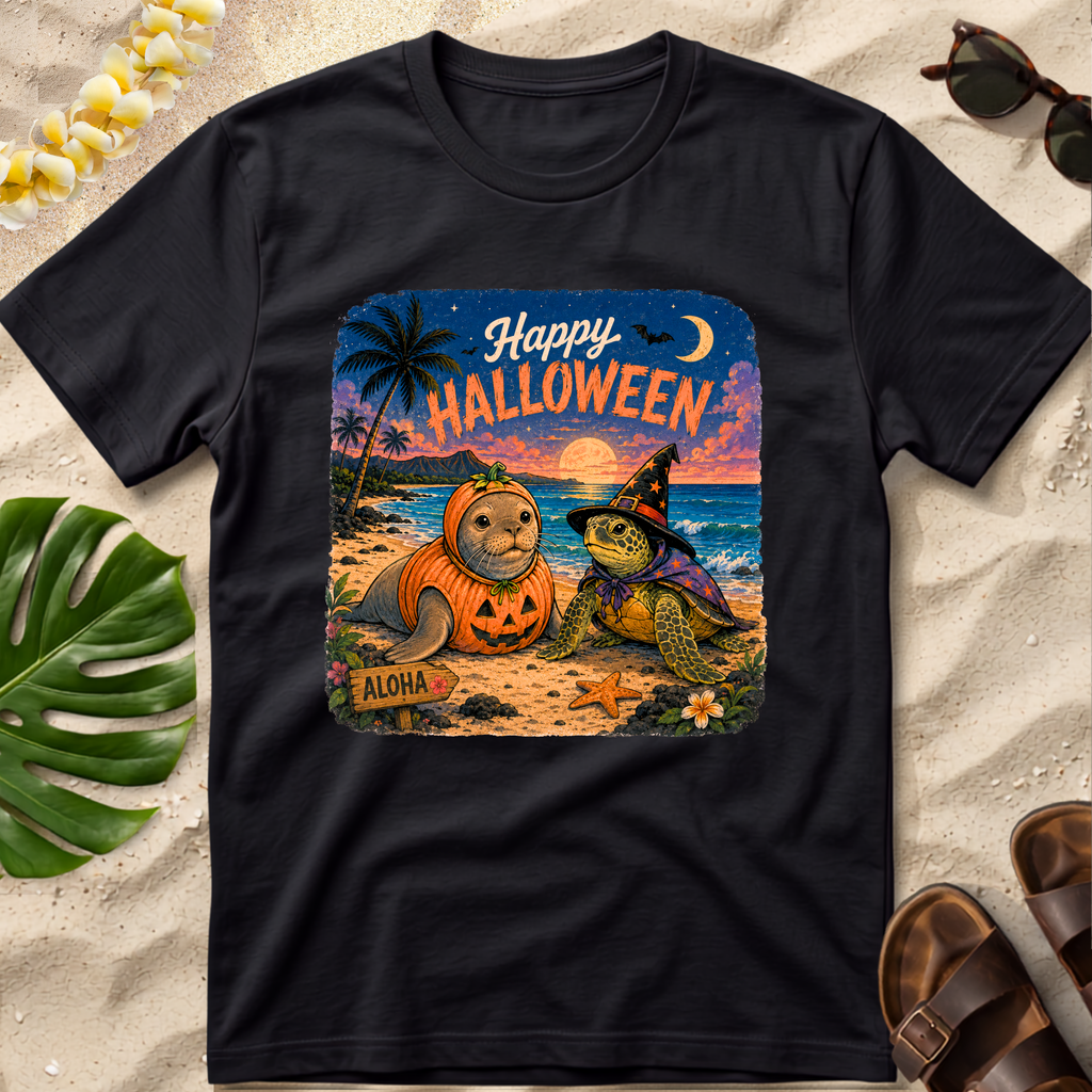 Happy Halloween Beach Tee