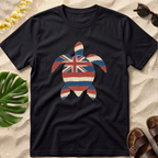 Hawaiian Sea Turtle Flag T-Shirt