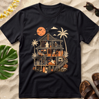 Hawaii Haunted House Halloween T-Shirt