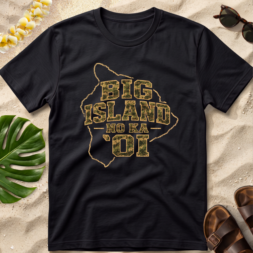 Big Island no ka 'oi Hawaiian T-Shirt