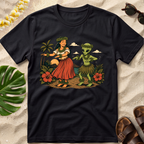 Hula Dancer & Alien  T-Shirt