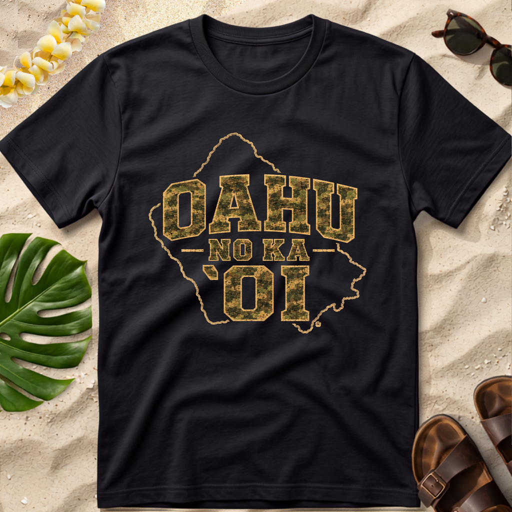Oahu no ka 'oi Hawaiian T-Shirt