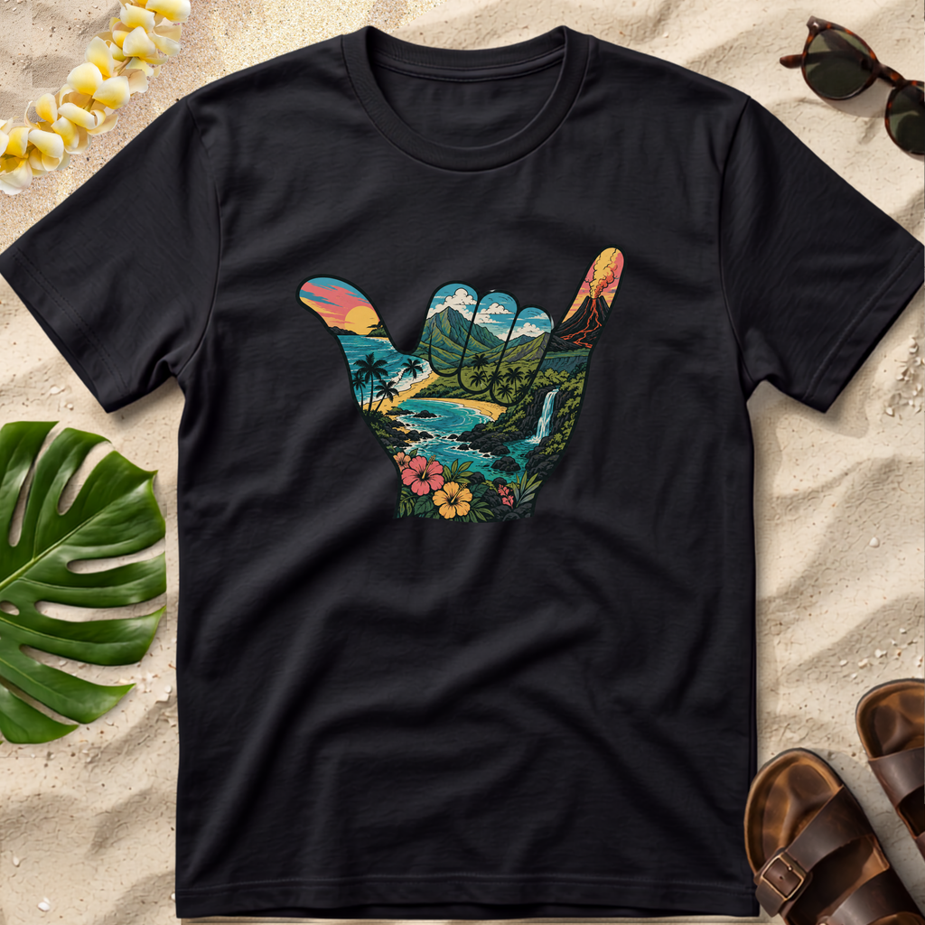 Shaka Surf Vintage Hawaiian T-Shirt