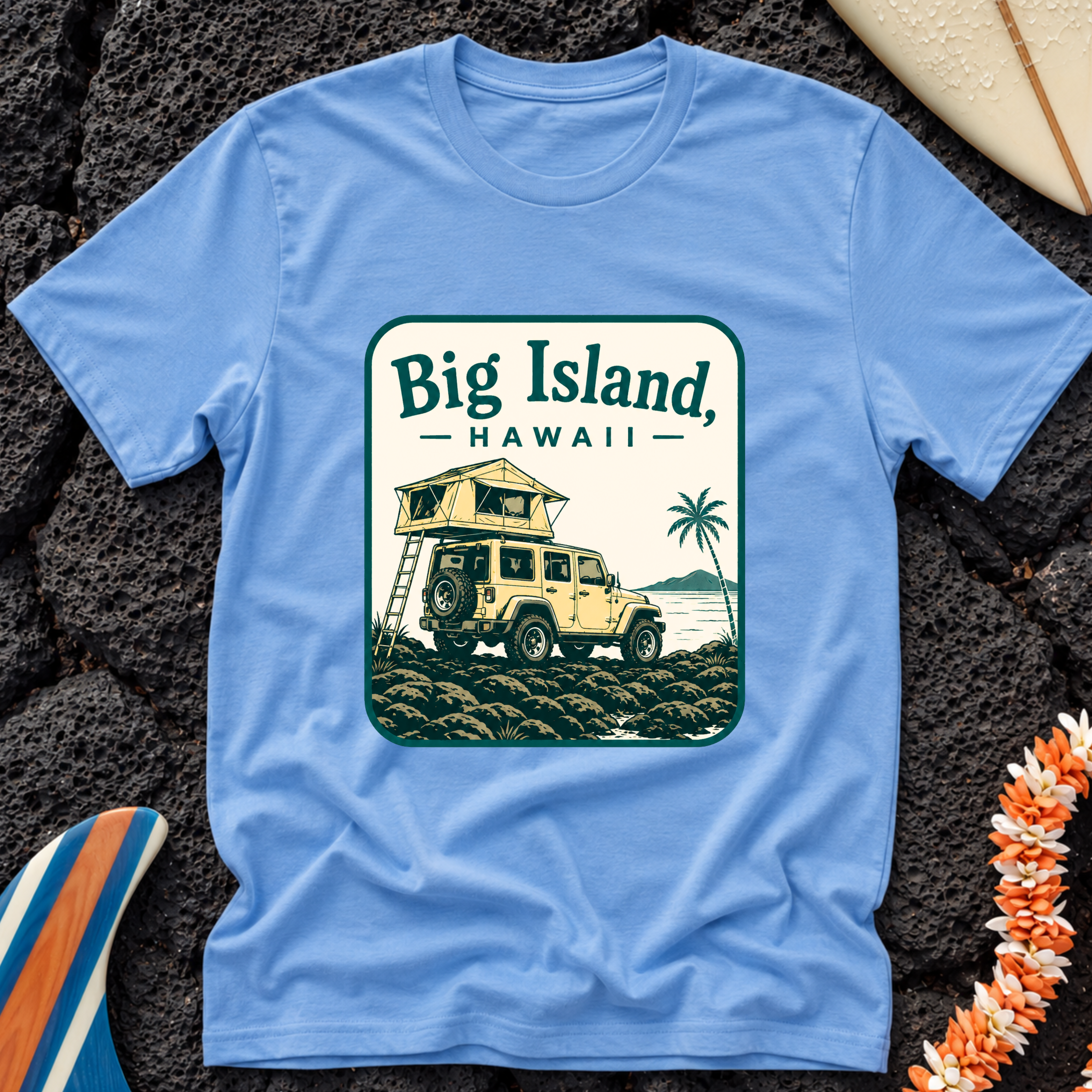 Vintage Jeep Big Island T-shirt