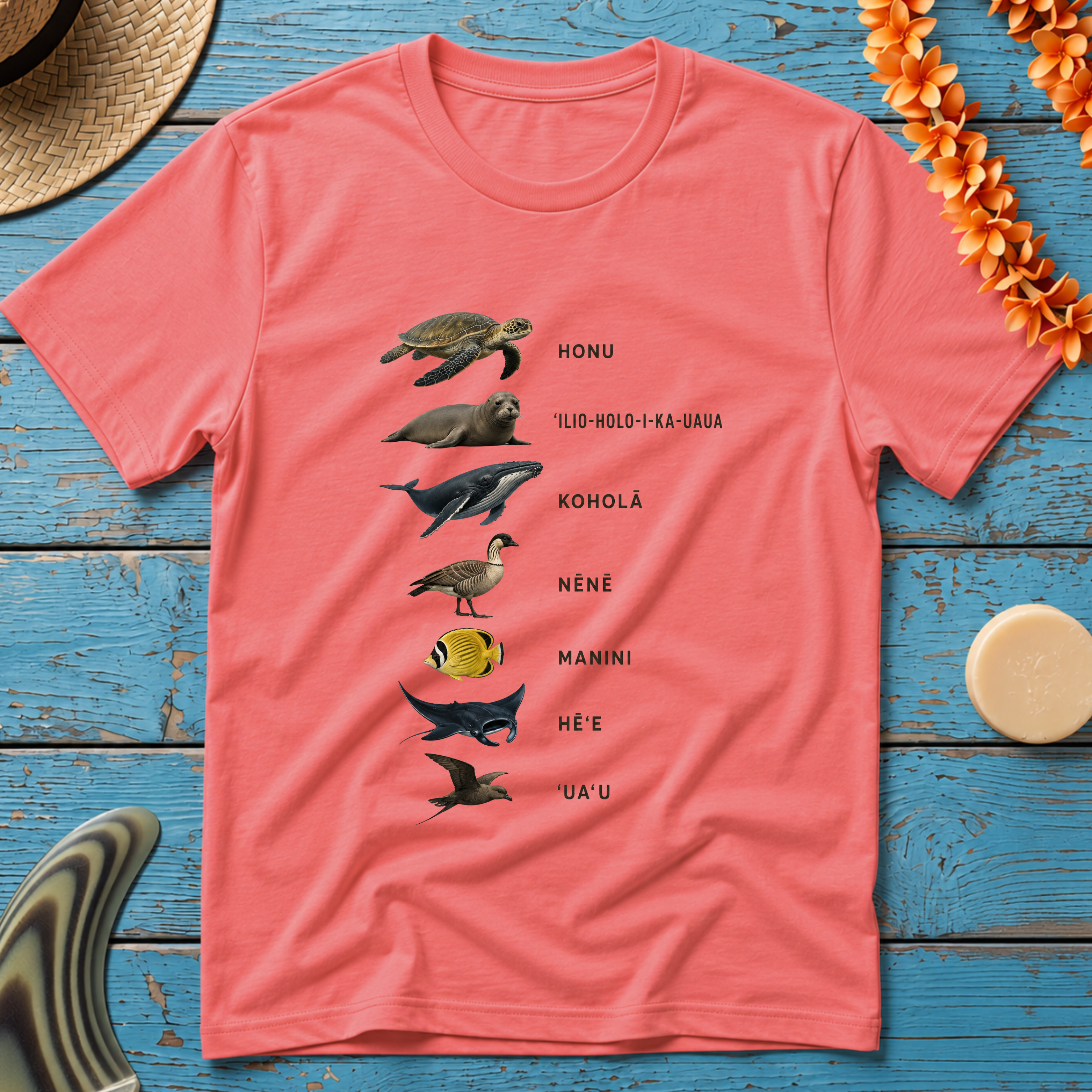 Olelo Animals T-Shirt