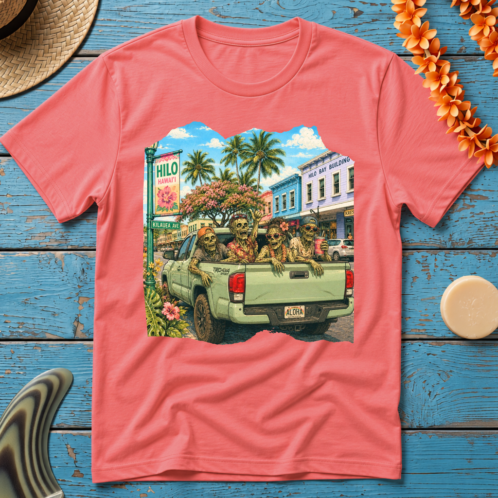 Hilo Pick-up Truck Halloween T-Shirt