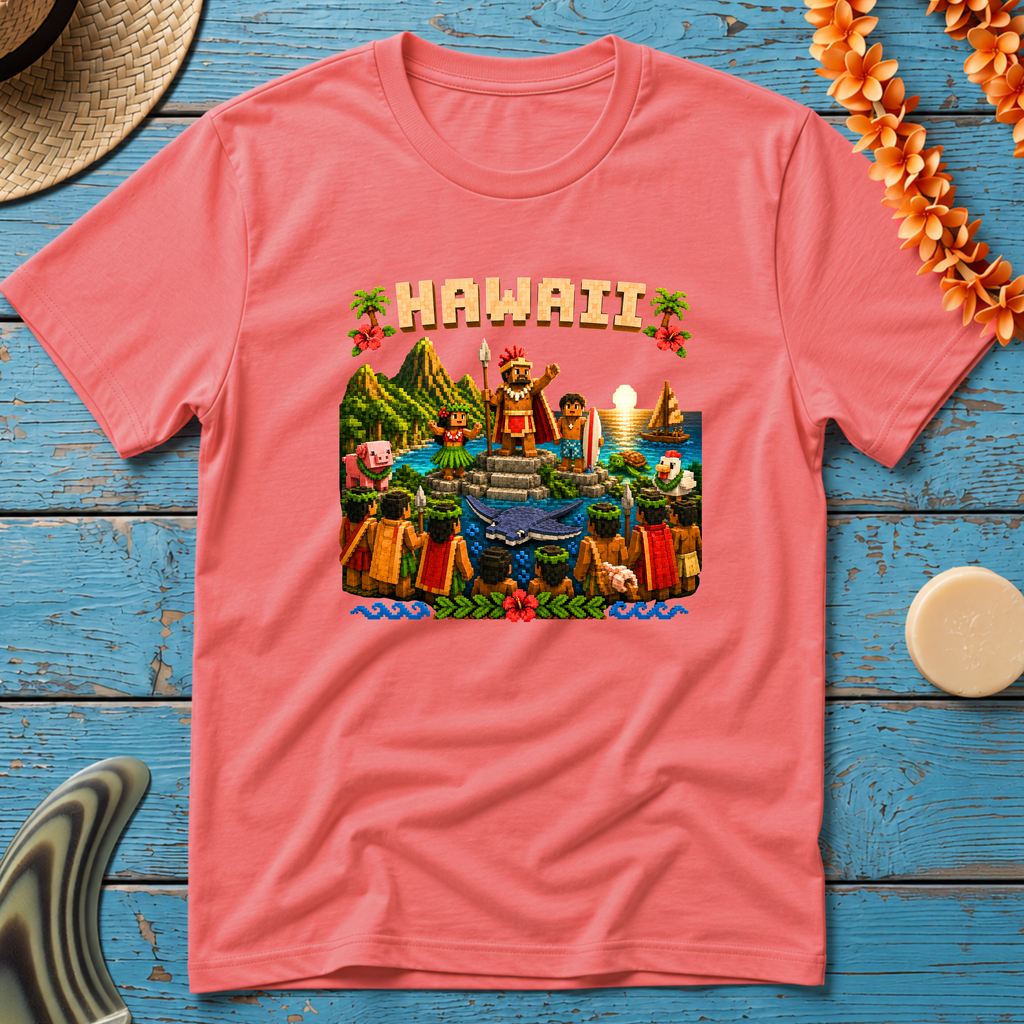 8-bit Hawaii T-Shirt