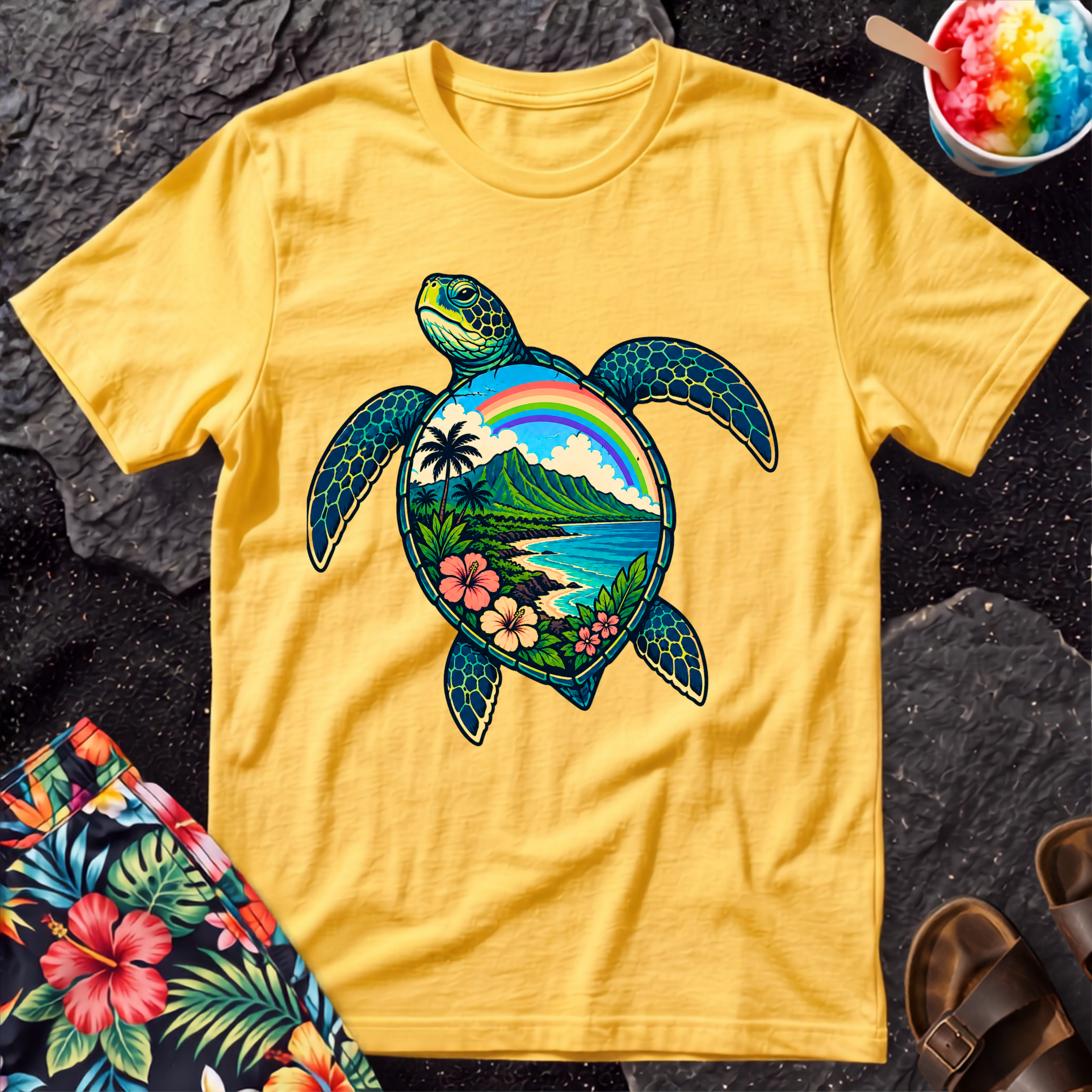 Scenic Turtle T-Shirt