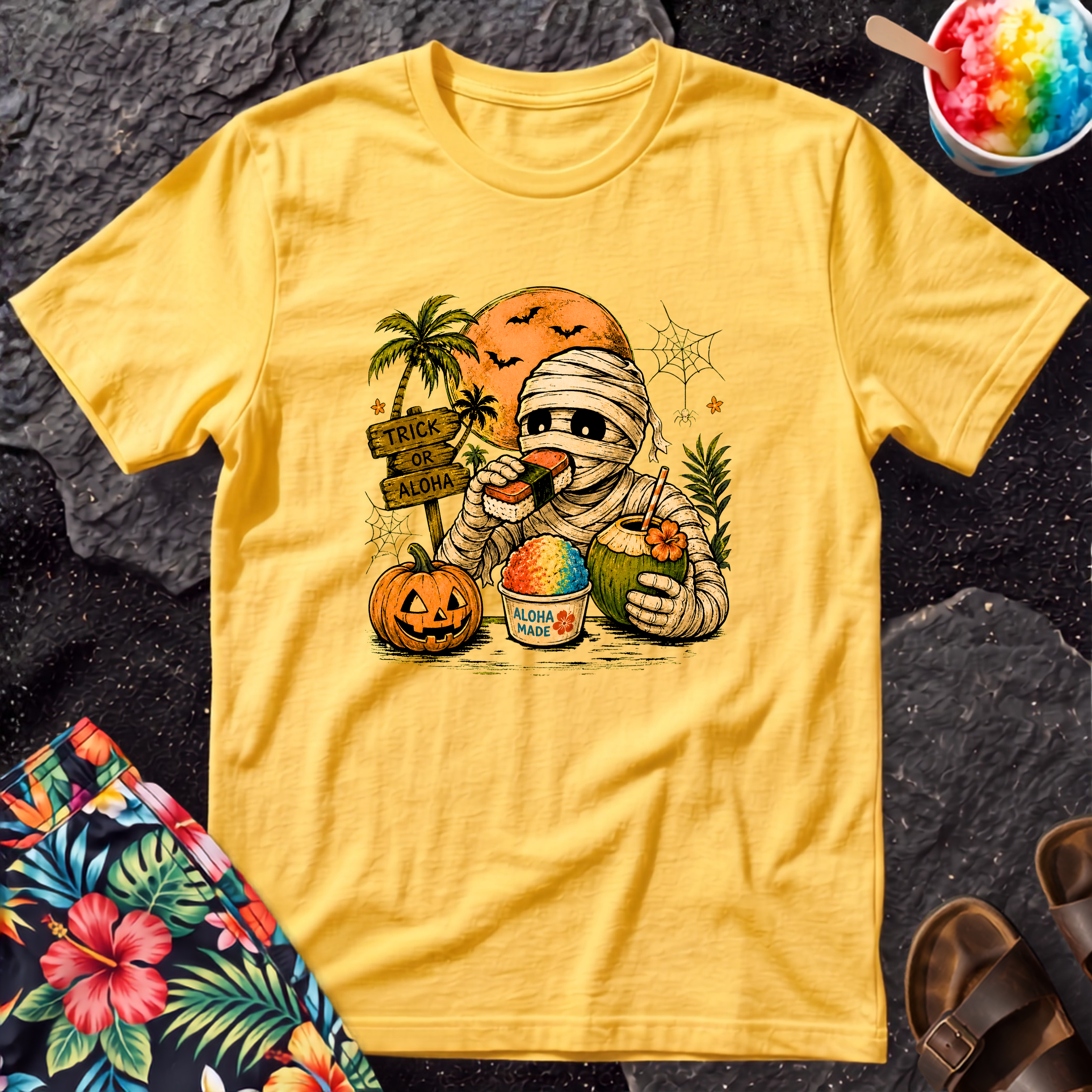 Hawaiian Mummy Tee