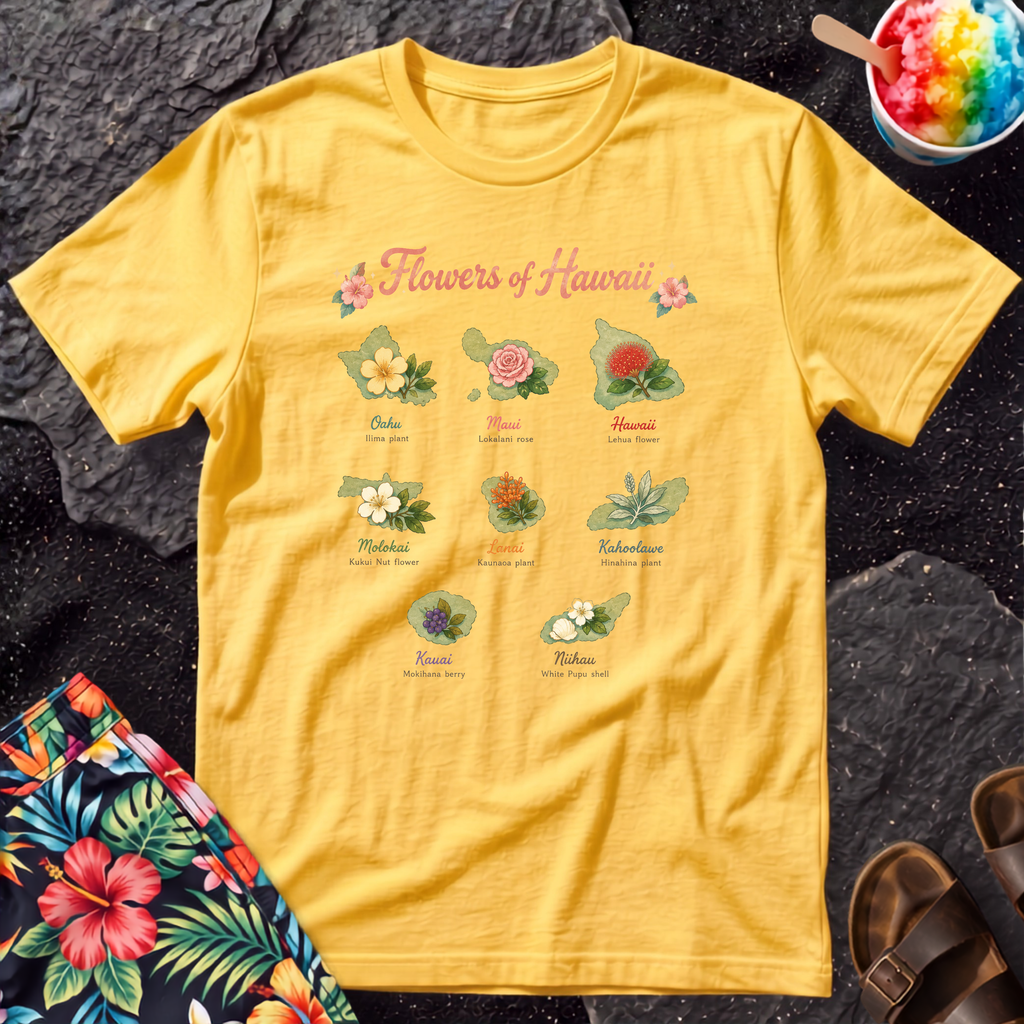 Flowers of Hawaii T-Shirt