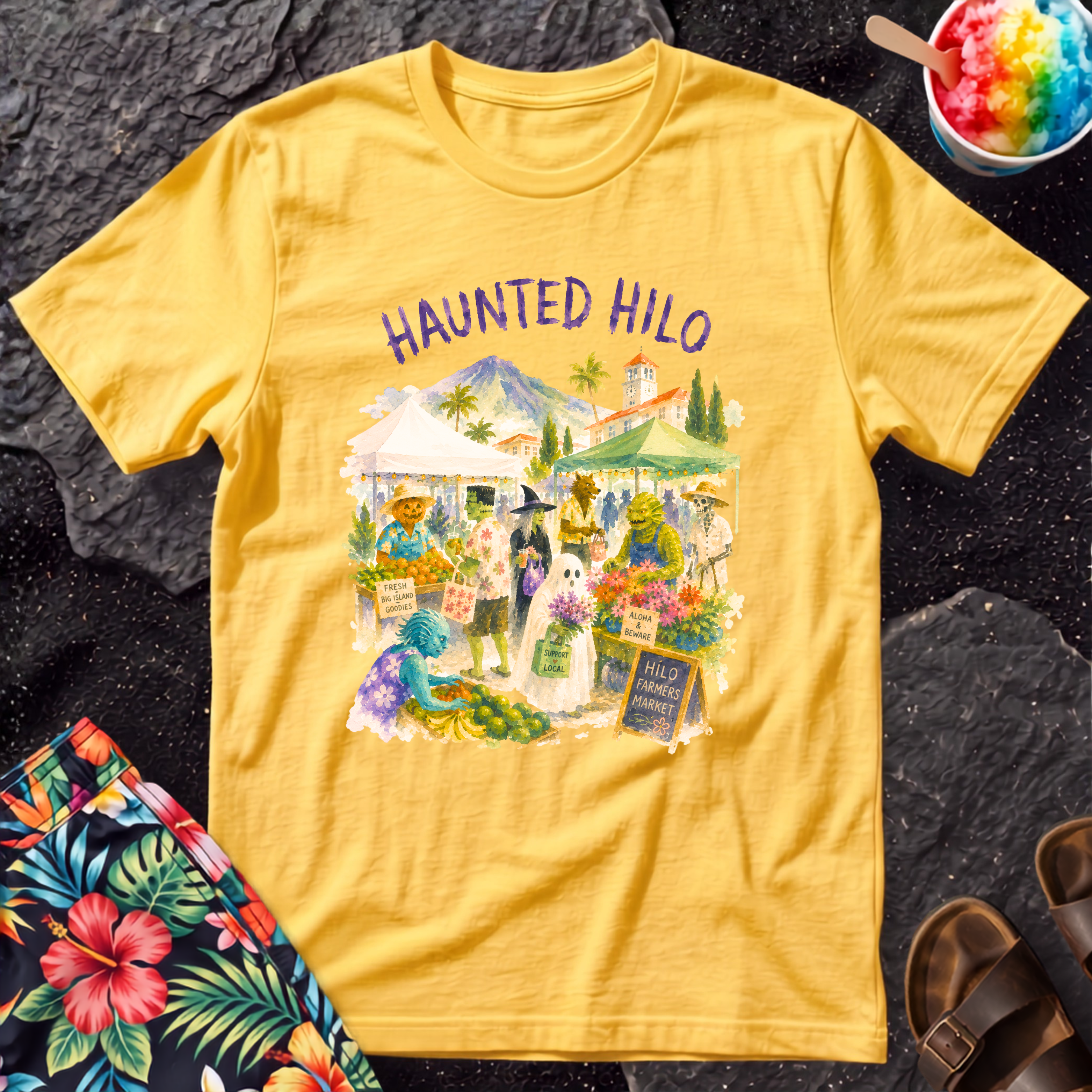 Haunted Hilo Tee