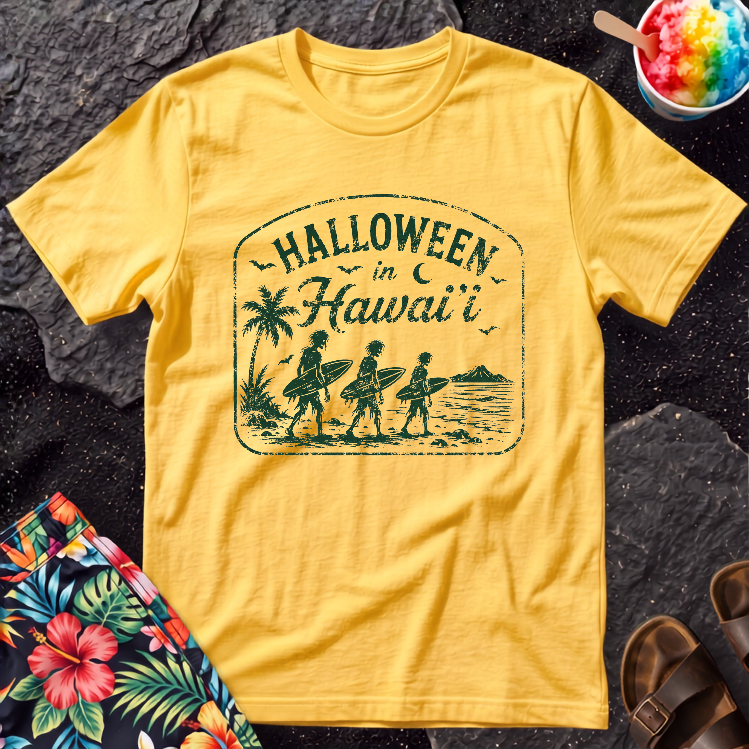 Zombies in Hawaii T-Shirt