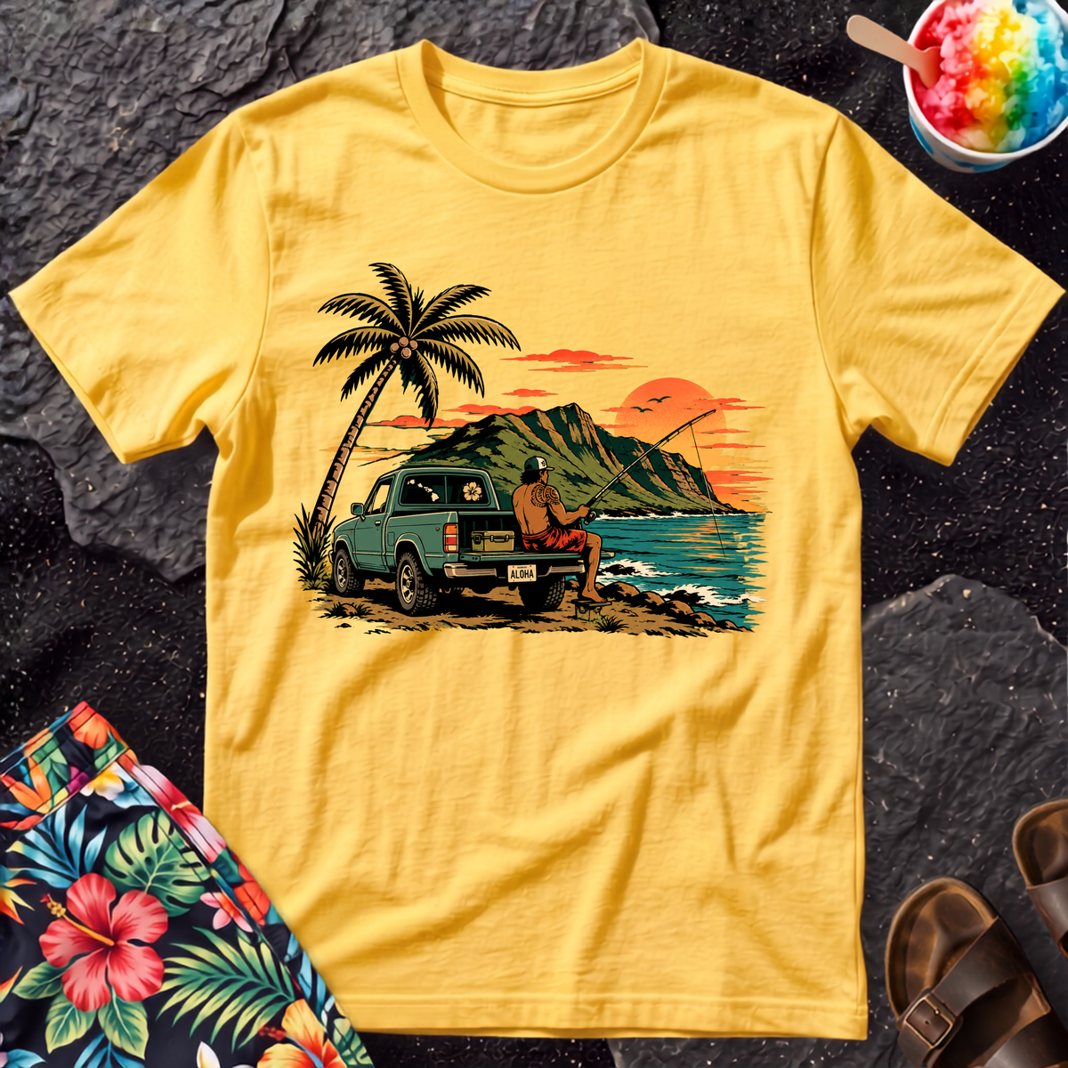 Fishing in Hawaii T-Shirt
