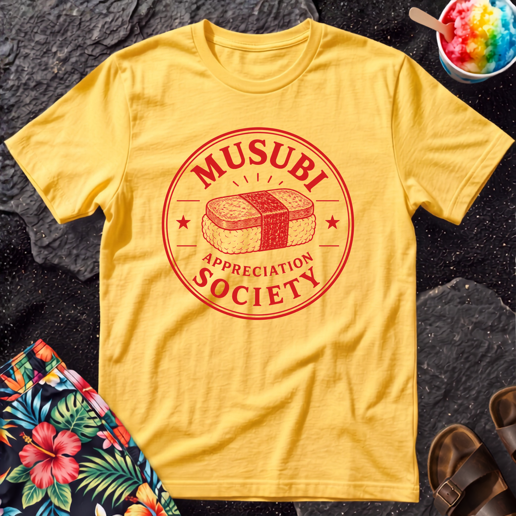 Musubi Appreciation Society Hawaiian T-Shirt
