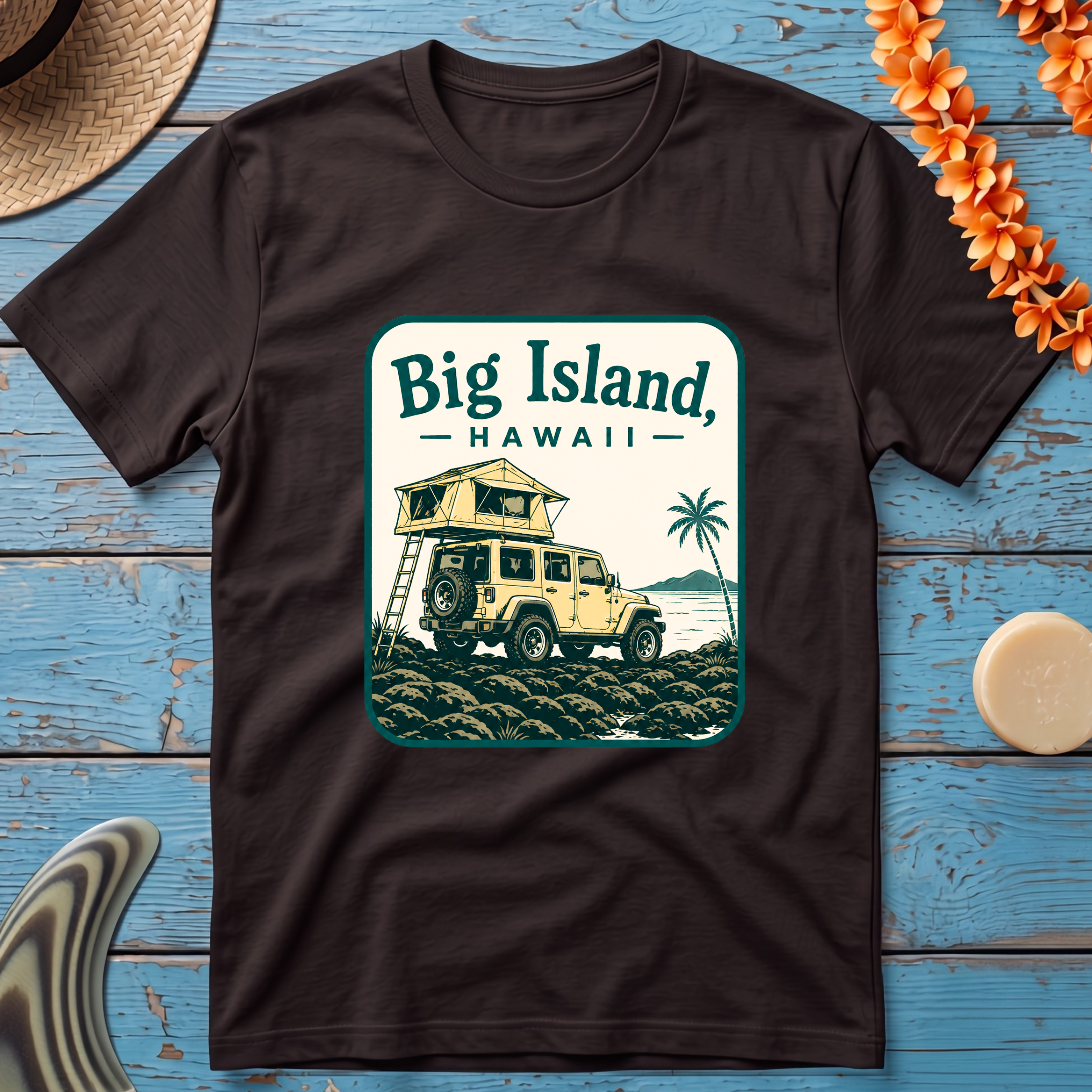Vintage Jeep Big Island T-shirt