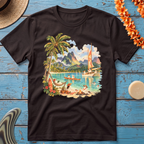 Ghost Beach Sailboat T‑Shirt