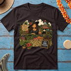 Farmers Market Witch T-Shirt — Hilo Local Produce Graphic Tee