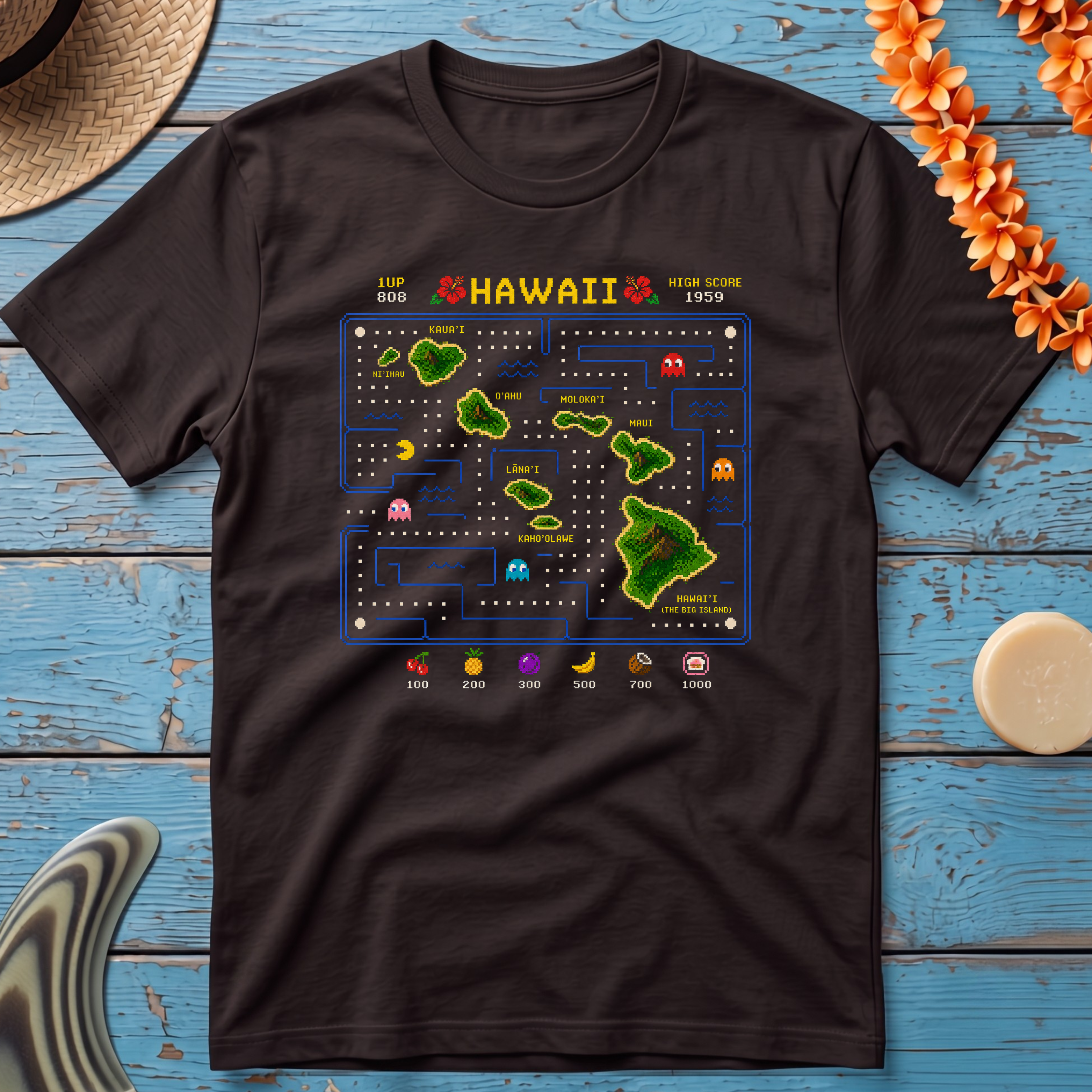 Hawaii Arcade Game T-Shirt