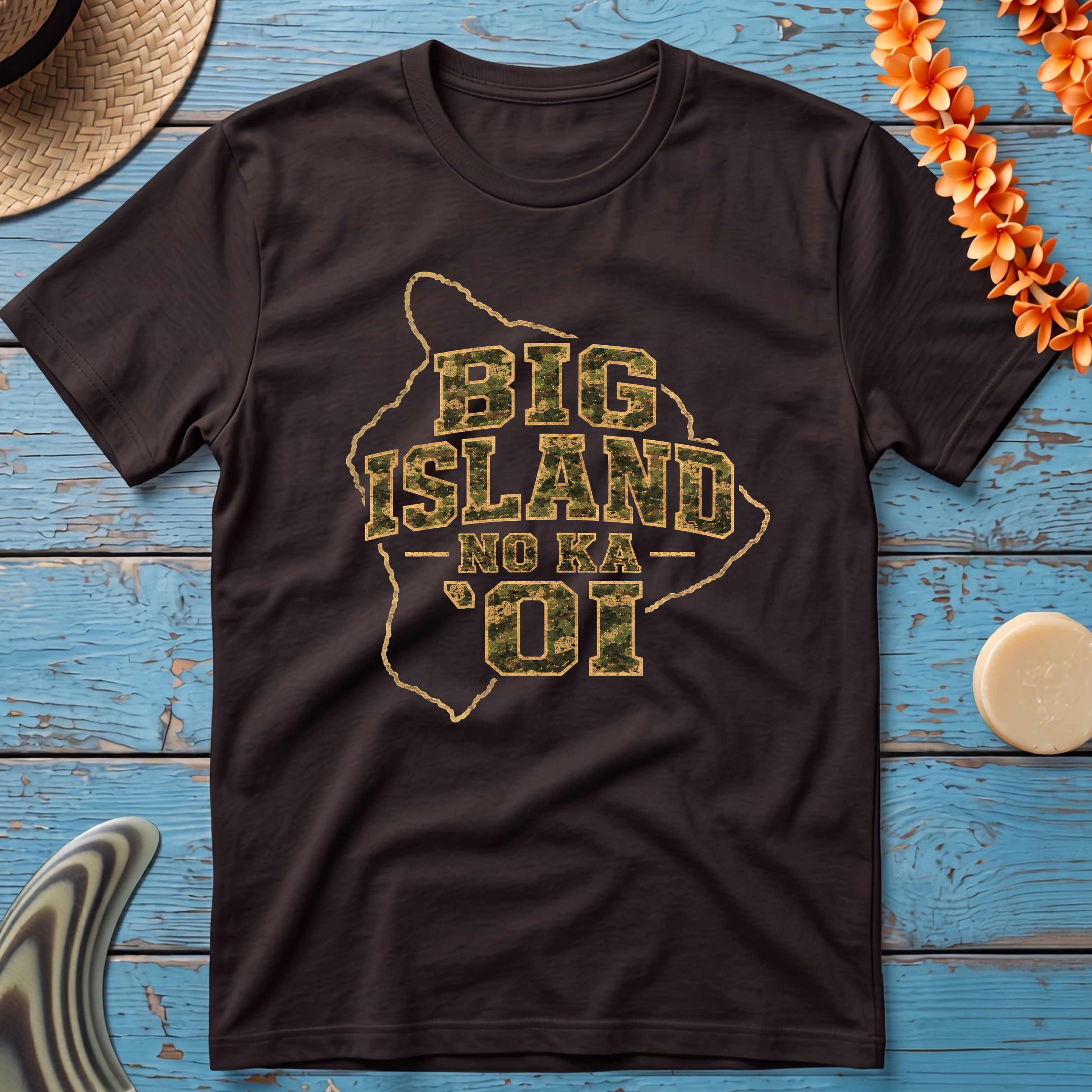 Big Island no ka 'oi Hawaiian T-Shirt
