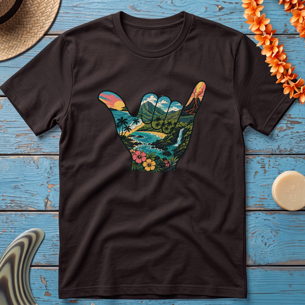 Shaka Surf Vintage Hawaiian T-Shirt
