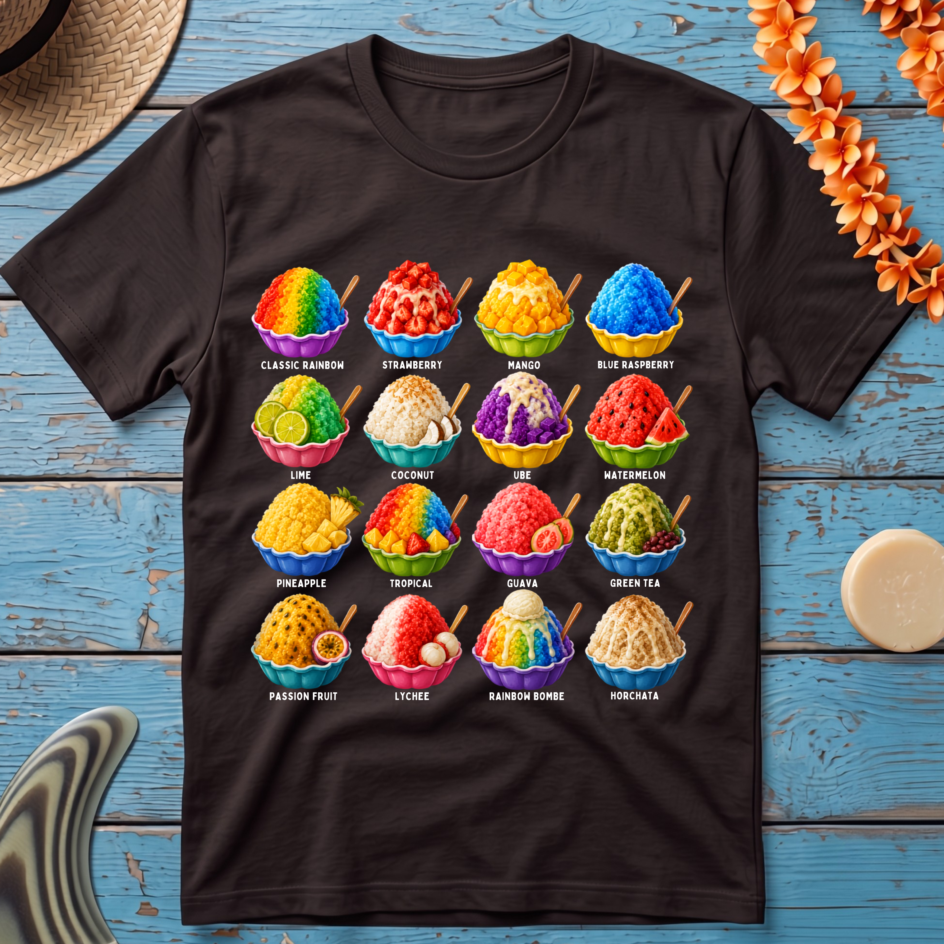 Shaved Ice Party Hawaiian T-Shirt