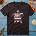 Hawaiian Sea Turtle Flag T-Shirt