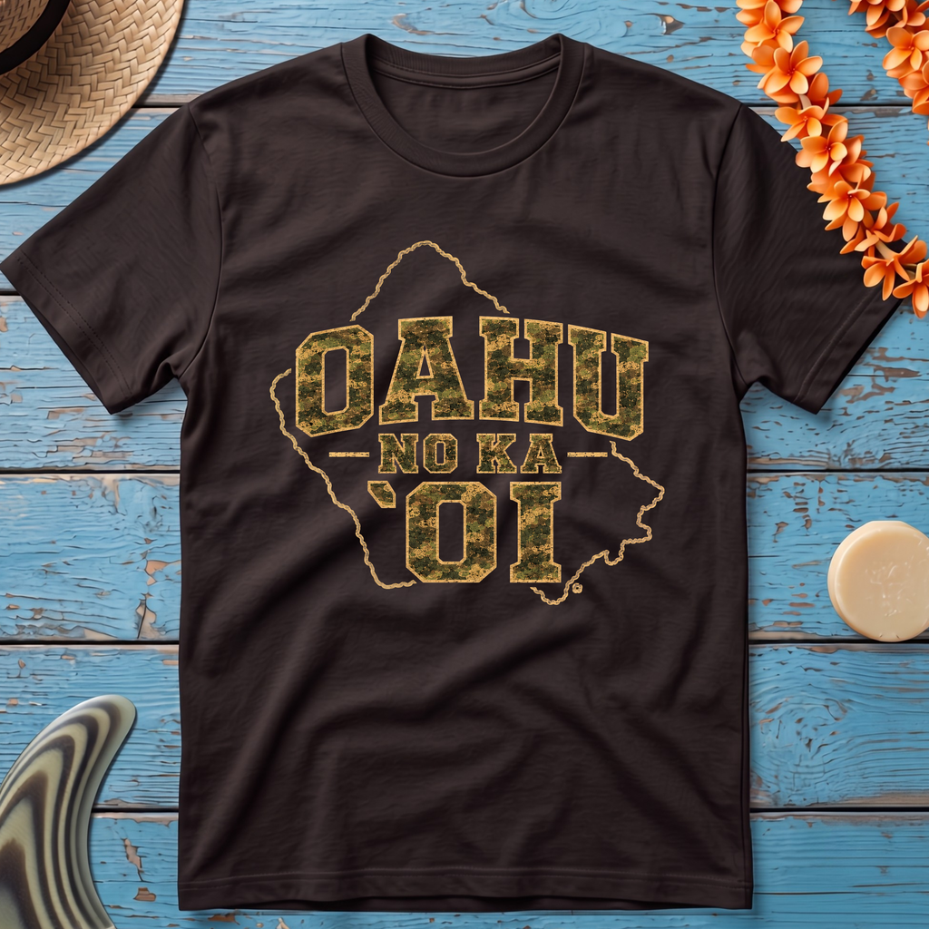 Oahu no ka 'oi Hawaiian T-Shirt